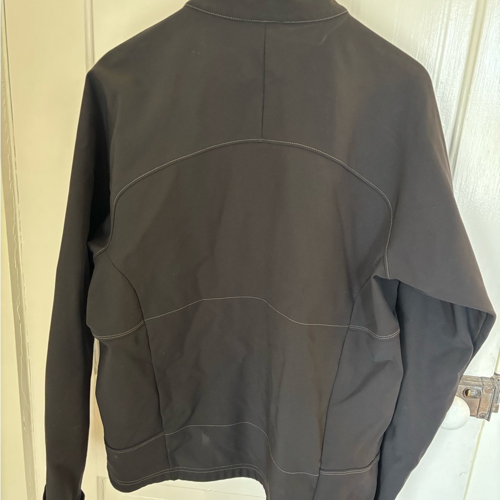 REI Black Performance Jacket with Textured Soft-Shell - Picture 2 of 4